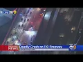 Deadly Crash On 110 Freeway Near USC