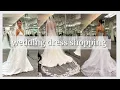 Come Wedding Dress Shopping with Me David s Bridal Budget Friendly Wedding Gowns Episode 1