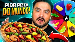 CRIAMOS E PROVAMOS A PIOR PIZZA DO MUNDO!