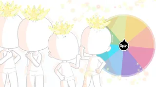 PRINCESSES PRINCES Spin the Wheel OC Challenge Family Edition Gacha Club