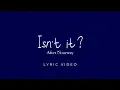 After Nourway - Isn't It? (Official Lyric Video)