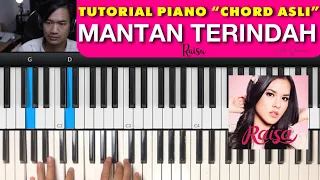 Tutorial Piano Chord Asli Raisa - Mantan Terindah