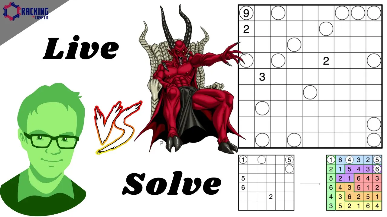 The Hardest Sudoku Of Them All: Simon Vs Phistomefel Live