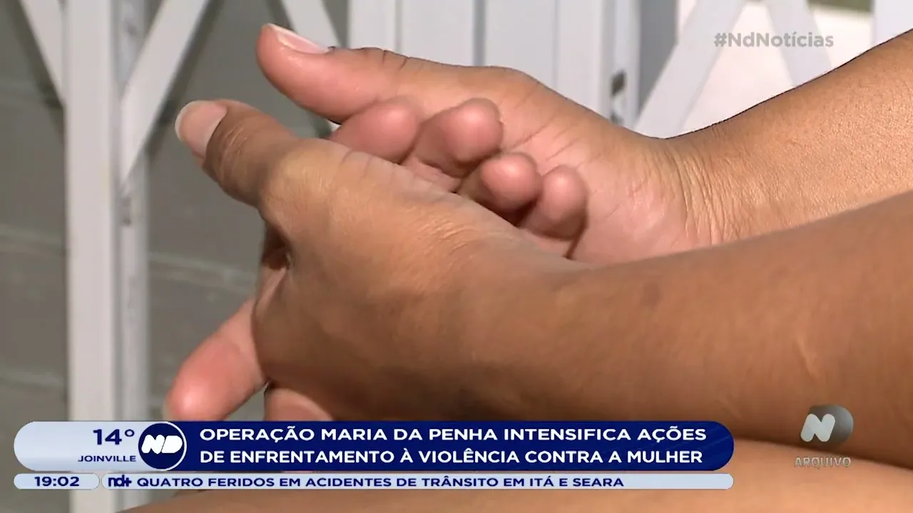 Operação Maria da Penha intensifica ações de enfrentamento à violência contra a mulher em SC