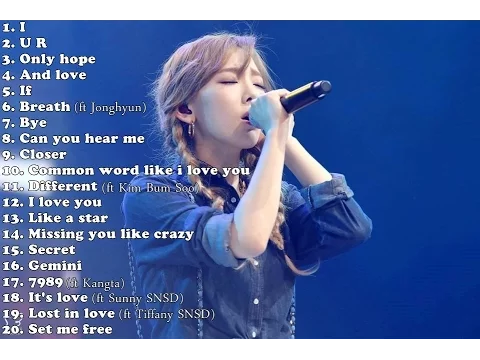 Download MP3 Best Songs of Kim Taeyeon (김태연)