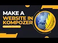 Making a website using Kompozer Dharmesh Chahwala Gujarati