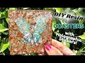 Download Lagu Zo maak je WILD vlinder-harsonderzetters 🦋DIY-knutsels met holografische stickers + vergulde vlok...
