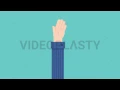 Hand Gesture Open Palm Animation MOV GIF