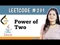 Power of Two LeetCode problem 231