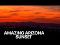 Amazing sunset in Phoenix