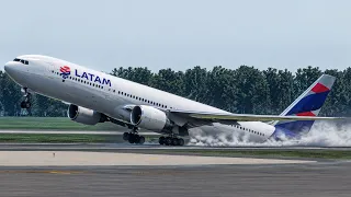 Aparatoso Despegue de Boeing 777 en Milan - Vuelo 8073 de LATAM
