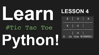 Learn Python - TicTacToe Game