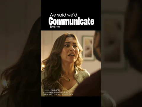 Communication is key! “Nazar Lagi” ft. Akanksha Choudhary is out now.