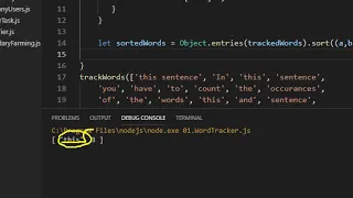 JavaScript Exercise Associative Arrays Tech Module