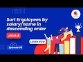 Sort Employee By Name And Salary In Java 8 Stream Descending Order Java 8 Interview Questions
