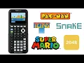 How to Download GAMES on YOUR TI CALCULATOR PAC-MAN 2048 Mario Tetris and More