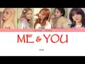 EXID (이엑스아이디) - ME \u0026YOU (Color Coded Lyrics Rom/Han/Ina)