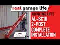 AL-SC10 2-Post Lift Complete Install