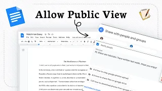 How To Share Google Docs With Non Google Users 