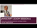 JavaScript Zoom Session-6-Storing Data in the Browser