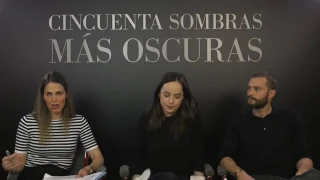 Fifty Shades Darker Madrid Facebook Q A Jamie Dornan Dakota Johnson