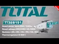TOTAL Plastic Tube Welding Tools TT328151