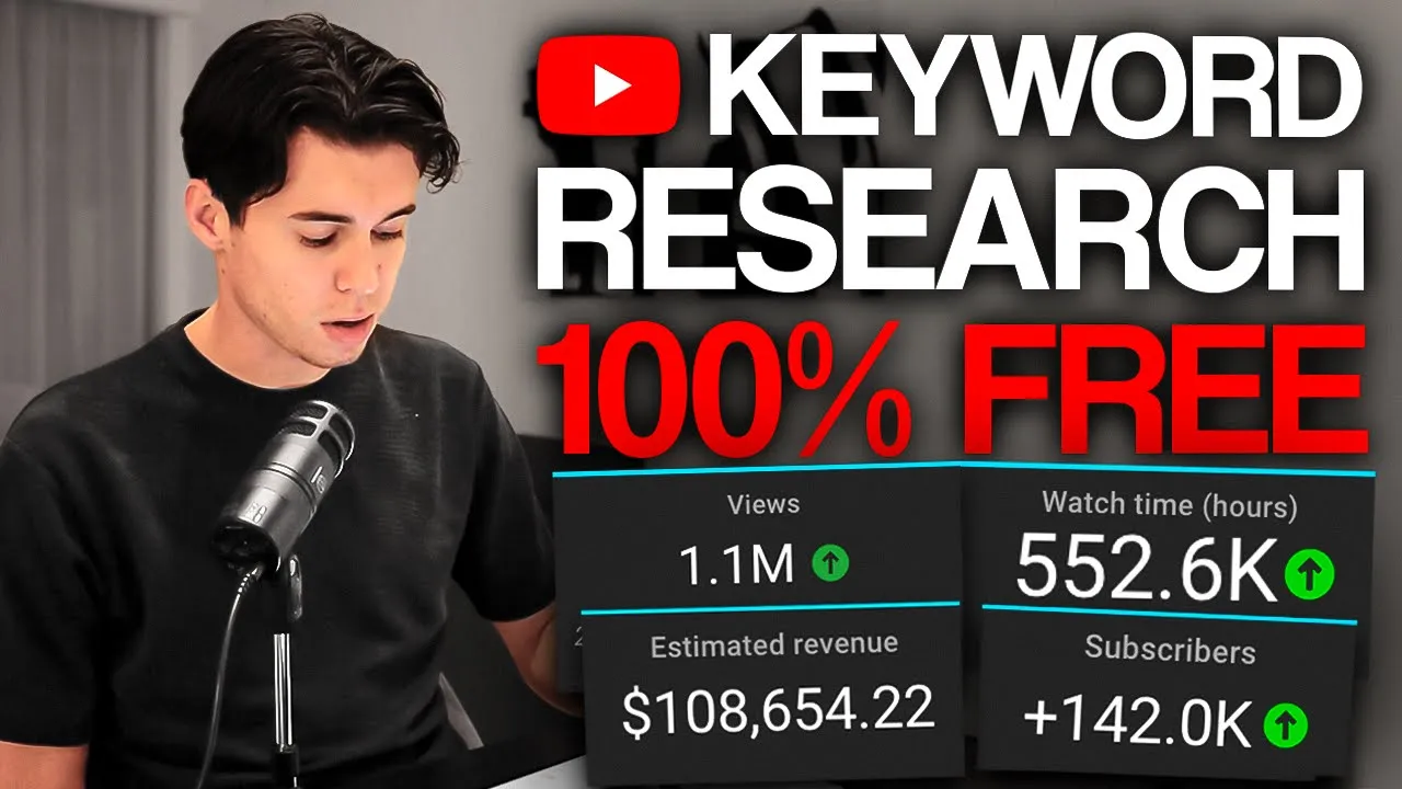 Outline Video YouTube Automation Keyword Research Tutorial - How I Rank #1 with YouTube SEO