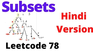 Subsets leetcode 78 Hindi