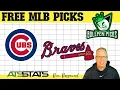 Chicago Cubs vs Atlanta Braves Prediction 22 - Today s Free MLB Picks
