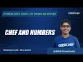 RECNDNOS Chef and Numbers Coding with Logic CP Problems Solved