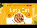 Responsive Pizza Website Design Using HTML CSS Only Restaurant Website Design