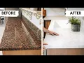 100 UPDATE UGLY GRANITE COUNTERTOP - W CONTACT PAPER PAINT OR EPOXY You ll want to see this