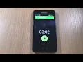 Samsung Galaxy S2 black Voice Type custom Alarm Screen