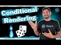 Conditional Rendering in React Explained with Examples The Complete React Course Ep 17