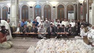 وصلة إنشادية رائعة المنشد أ عامر عطايا الوصلة الأولى جلسة الأنوار 21 7 2018 