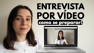 DICAS PARA ENTREVISTA DE EMPREGO ONLINE | COMO TER SUCESSO NA ENTREVISTA POR VIDEOCHAMADA! 🎦