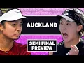 Lagu Eala vs Wang | WTA Auckland 2026 Halve Finale | Tennis Talk Voorbeschouwing \u0026 Voorspelling