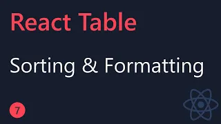 React Table Tutorial - 7
