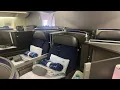 United Airlines Polaris Business Class Boeing 777-200ER Newark EWR to Milan Malpensa MXP