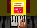Download Lagu Suara Kayu - Miniatur Part II (Piano Tutorial) #tiktok #shorts #fyp #music #viral