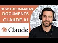 How to Summarize Documents with Claude AI Full Guide 2026