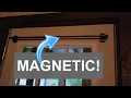 Magnetic Curtain Rod Your Solution For Metal Door Curtains