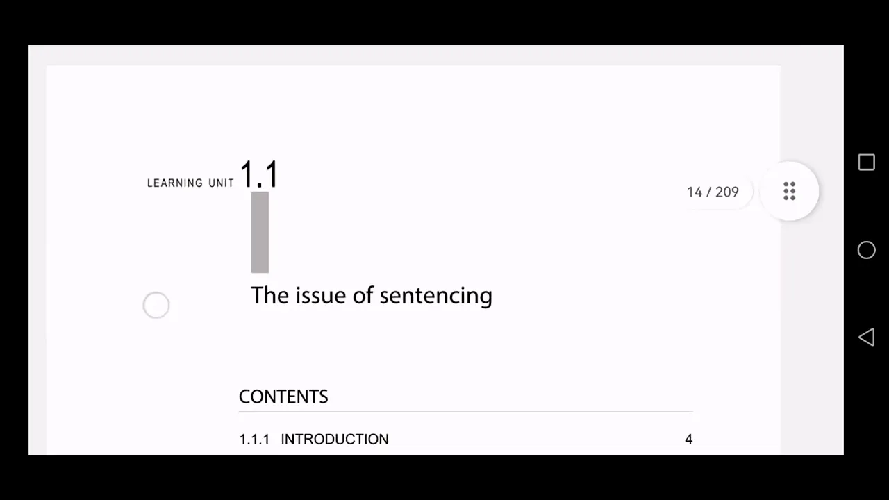 CMY3704 Formal reaction to crime :Sentencing leaning unit 1.1
