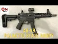 AR-V 9 Pistol Review table top
