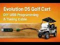 27 DIY Evolution Golf Cart Cable - For Diagnostic and Tuning by USB RS232