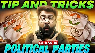 Important Political Parties and their Symbols for Exams | Class 10 Civics | By Gautam Sir