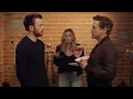 Chris Evans, Robert Downey Jr & Elizabeth Olsen - Tony Steals The Last Donut