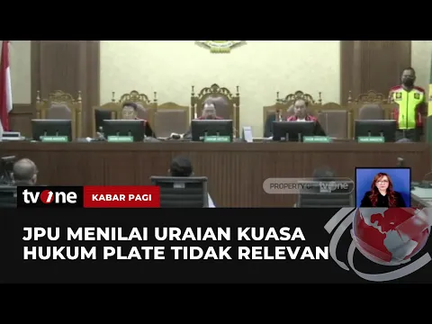 Tidak Relevan, Jaksa Minta Hakim Tolak Eksepsi Johnny G Plate