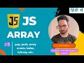 Array in Javascript Lecture-8 Web development in Hindi Javascript in Hindi