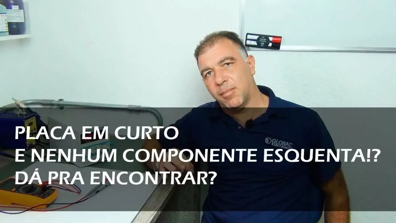 Placa em Curto e o Componente Não Esquenta! Saiba por que e o que fazer.